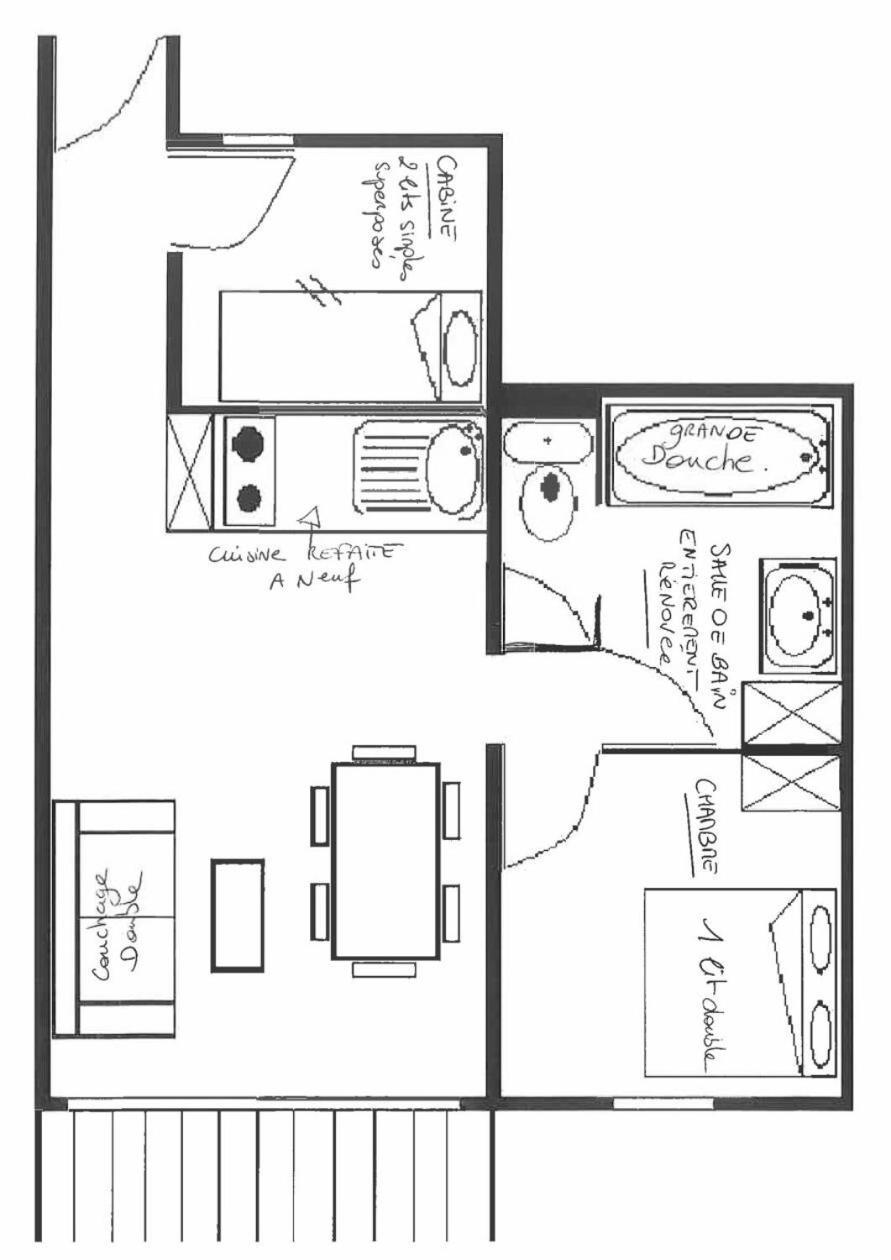 Residence Balcons De Tougnette - Appartement Renove, Moderne & Lumineux - Proche Des Pistes - Balcon Mae-0584 생마르탱 드 벨빌 외부 사진